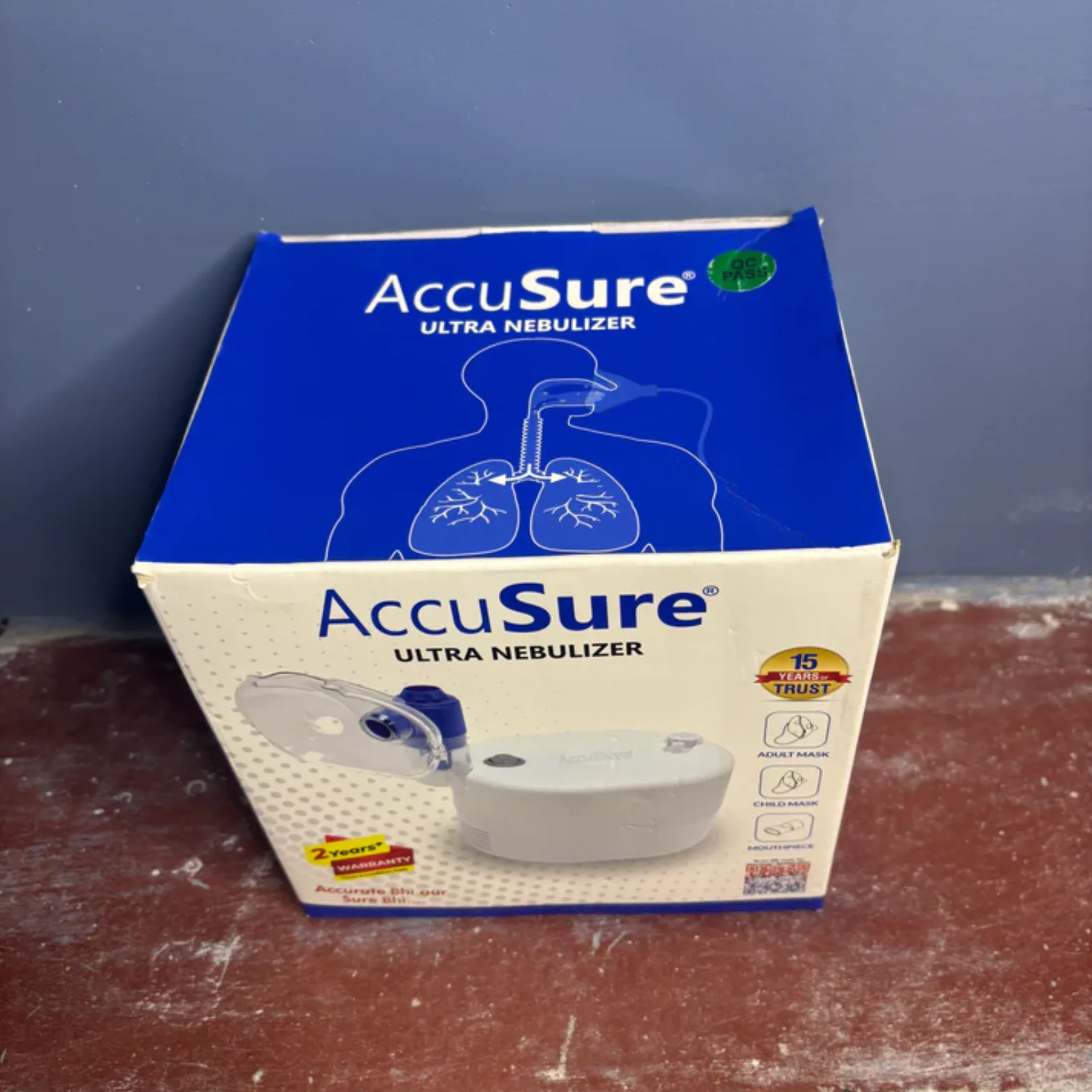 Untitled design (14) AccuSure Nebulizer – Portable & Quiet Compressor Nebulizer Machine - Image 1
